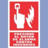 Se Al Tica N De Alarma Contra Incendio X Cm Hps