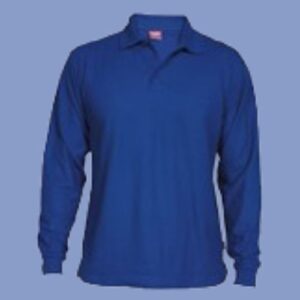 Polo camisero rojo manga larga - hps seguridad