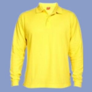 Polo camisero rojo manga larga - hps seguridad