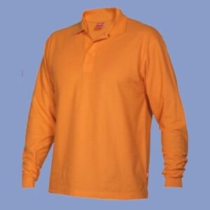 Polo camisero rojo manga larga - hps seguridad