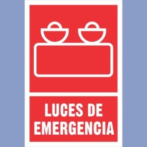 Señalética de indeci - luces de emergencia - hps seguridad
