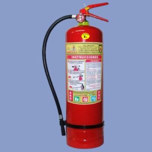 Extintor PQS de 6 kg. importado - hps seguridad