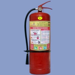 Extintor PQS de 9 kg. importado - hps seguridad