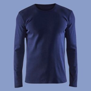 Polo azul manga larga 20.1- hps seguridad