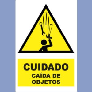 Señalética de indeci - Caída de Objetos - hps seguridad