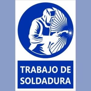Señalética de indeci - Trabajo de Soldadura - hps seguridad