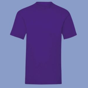 Polo algodón morado manga corta 30.1 - hps seguridad