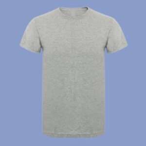 Polo algodón plomo manga corta 30.1 - hps seguridad