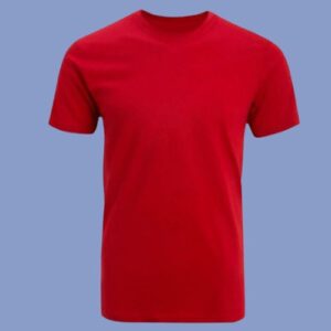 Polo algodón rojo manga corta 30.1 - hps seguridad
