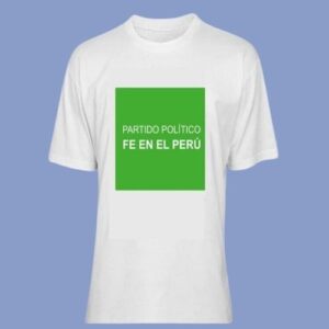 Polo publicitario partido fe en el Perú - hps seguridad