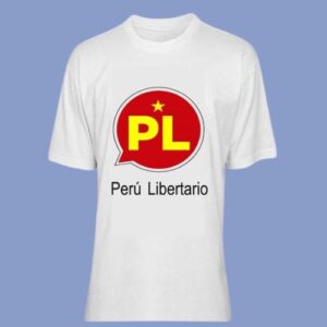 Polo publicitario partido Perú libertario - hps seguridad