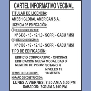 Banner informático de obra - hps seguridad