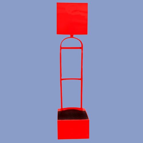 Pedestal dos en uno para extintor 12 kg - hps seguridad